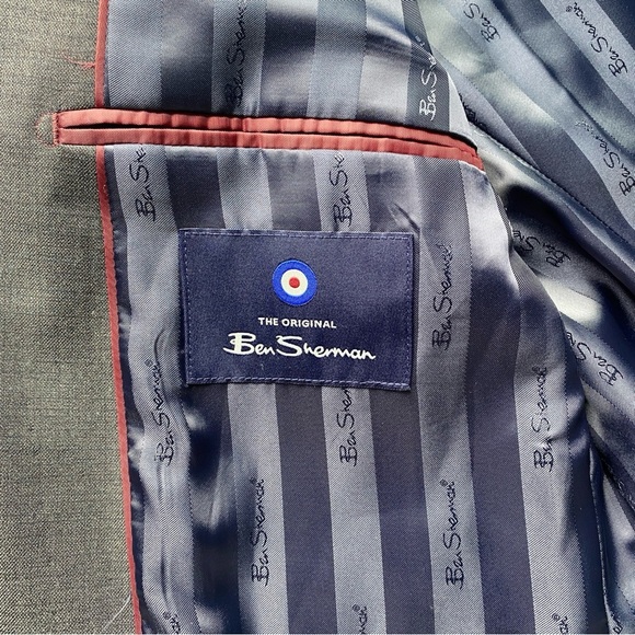 BEN SHERMAN TAILORING Nanotex Stretch Men’s Jacket Size 40S - Picture 9 of 16